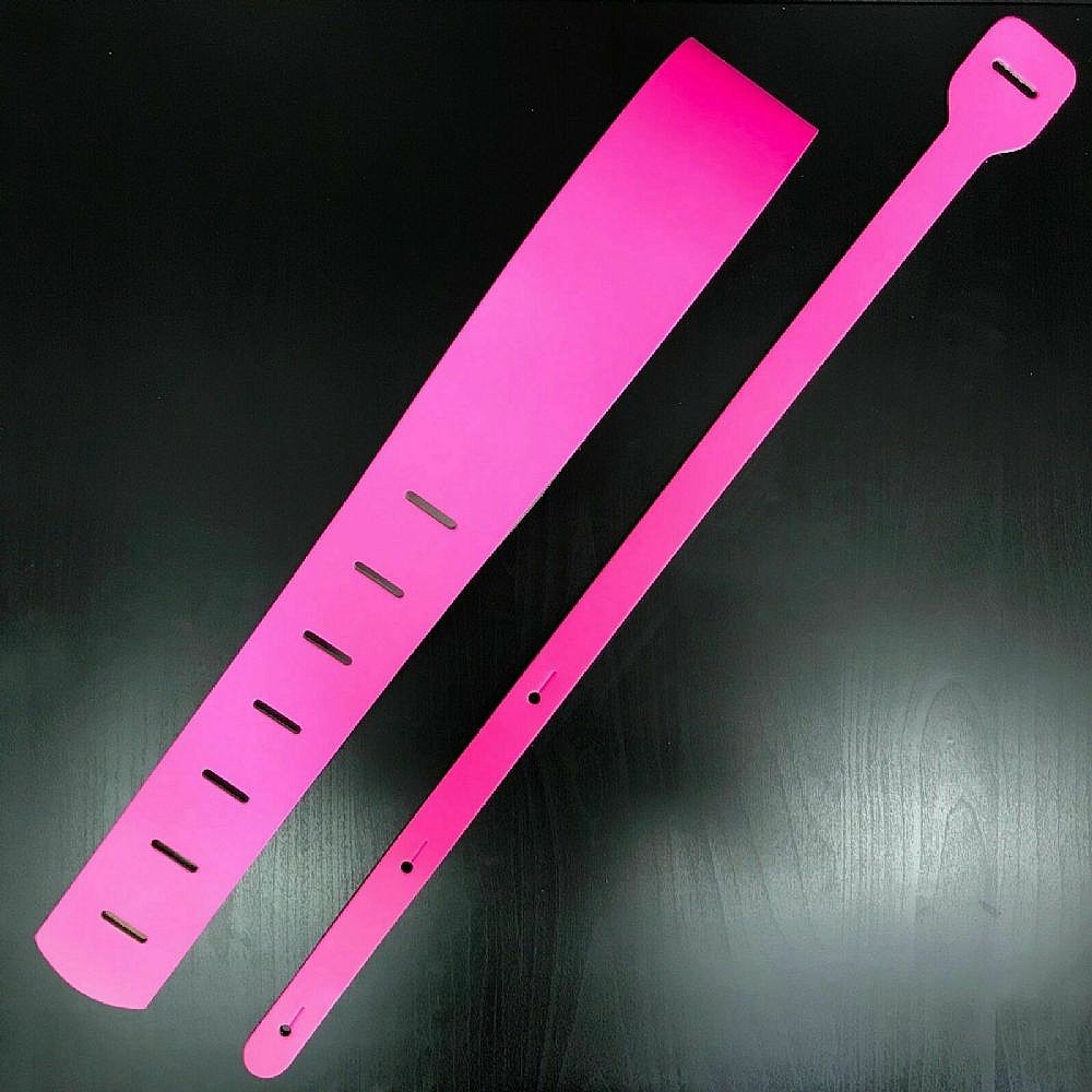Guitar Strap - Fluorescent Pink